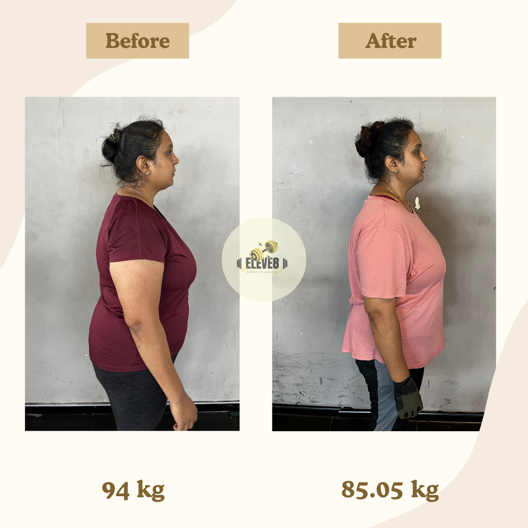 Shruthi's Eleve8 Effect before and after result